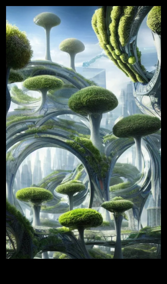 Futuristic Flora: A Sci-Fi Twist on Botanical Fashion