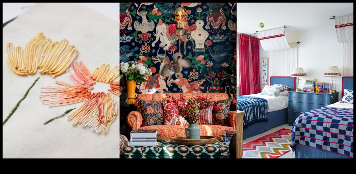 Fabric Trends: A Visual Chronicle of Design Evolution σε μοντέρνους εσωτερικούς χώρους