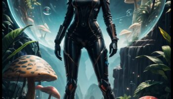 Futuristic Flora: A Sci-Fi Twist on Botanical Fashion