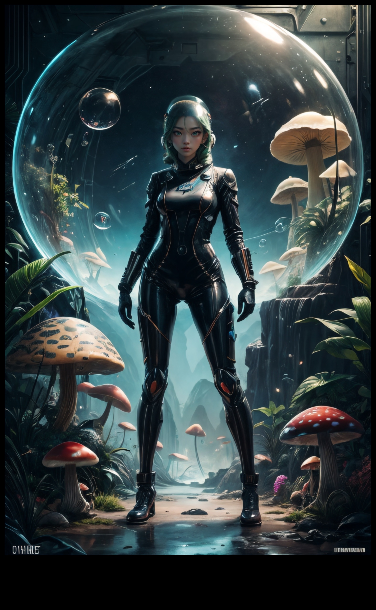 Futuristic Flora: A Sci-Fi Twist on Botanical Fashion